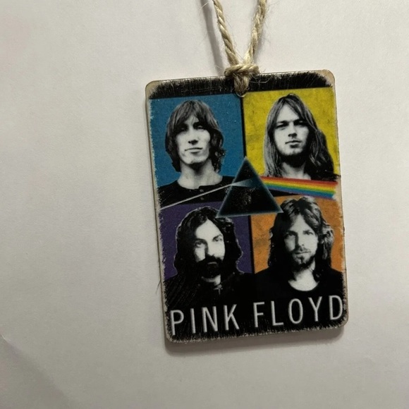 Handcrafted Rock Band Pink Floyd Holiday Christmas Keepsake Tree Ornament - Picture 2 of 2